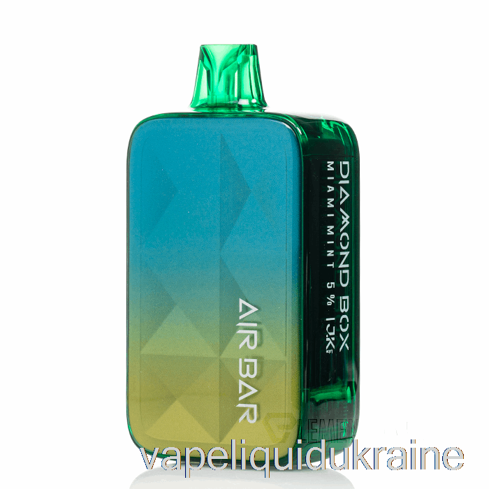 Vape Liquid Ukraine Air Bar Diamond Box 20000 Disposable Miami Mint